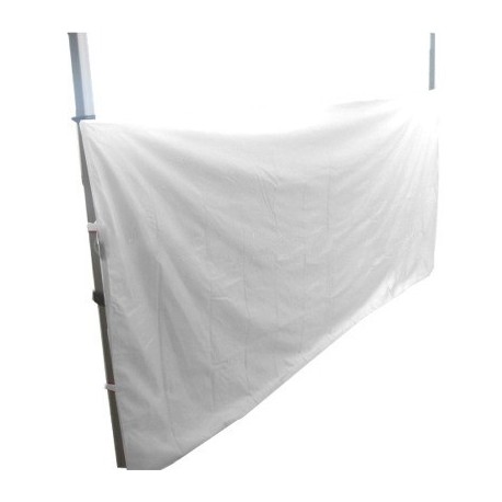 Media cortina para carpa plegable