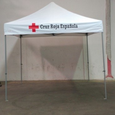 Carpa personalizada blanca...