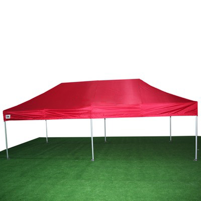 carpa plegable roja