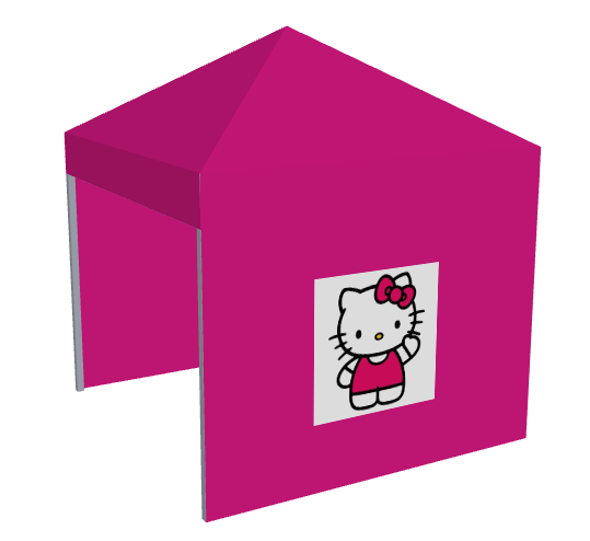 Carpa rosa Hello Kitty